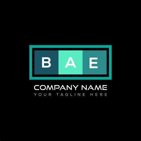 BAE letter logo creative design. BAE unique design. 17192291 Vector Art ...