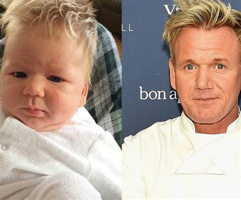 This baby looks so much like Gordon Ramsay | Australian Women's Weekly