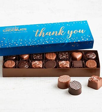 Thank You Chocolates | Send Chocolate Thanks| Simply Chocolate