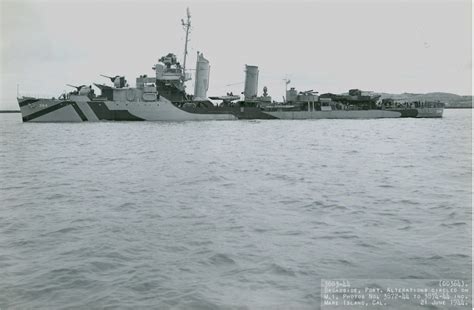 Destroyer Photo Index DD-364 USS MAHAN