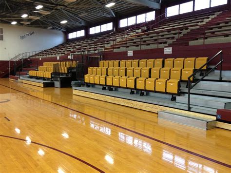 Basketball Bleachers Custom Seating Systems