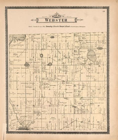 Map of Webster | Library of Congress