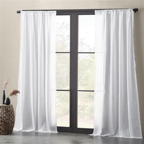 30 Best Solid Cotton Curtain Panels