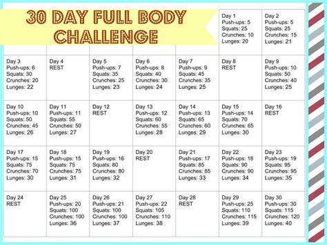 Save Green Being Green: 30 Day Full Body Challenge for the New Year!!!!