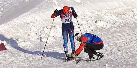 Cross Country Skier Given Ski By Opposing Coach In Olympics - Business Insider