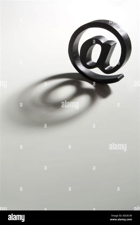 Arobase @ symbol Stock Photo - Alamy