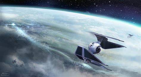 HD wallpaper: TIE Interceptor, space, Star Wars | Wallpaper Flare