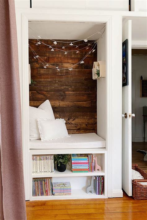 How to diy a cozy closet reading nook – Artofit