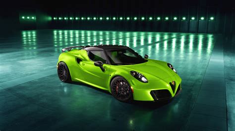 Pogea Racing Alfa Romeo 4C Centurion Green Arrow 2018 4K 3 Wallpaper - HD Car Wallpapers #10956