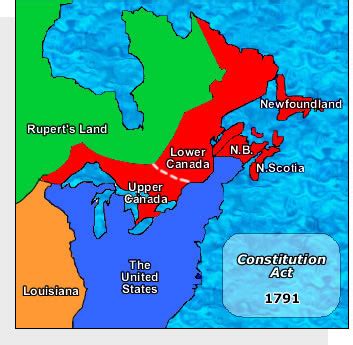 1840 - Upper and Lower Canada - O Canada Test