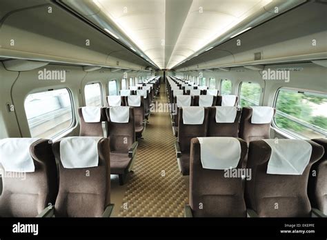 Train car seat Stock Photo - Alamy