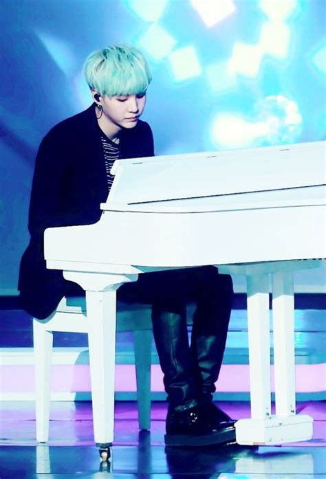 I love when Suga plays the piano ️ ️ | Min yoongi bts, Min suga, Bts suga