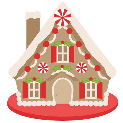 cute gingerbread house clipart - Clip Art Library