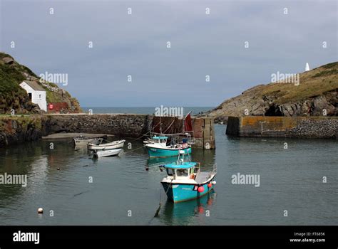 Porthgain Harbour Pembrokeshire Stock Photo - Alamy