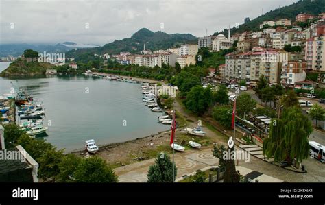 Tirebolu district of Giresun city on the Black Sea coast of Turkey ...