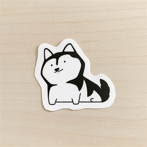 Vinyl Husky Stickers : r/stickers