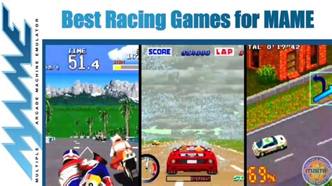 Top 12 Racing Games For Mame || Work On Mame4Droid Emulator - YouTube