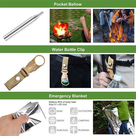 Outdoor Accessories Camping Kit Emergency Survival Kit Professional Survival Gear - Buy ...