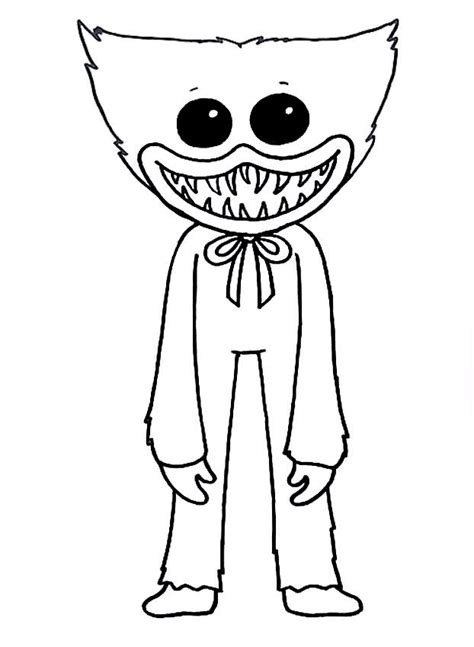 Huggy Wuggy Coloring Pages | Print For Free | Раскраски, Артбуки ...