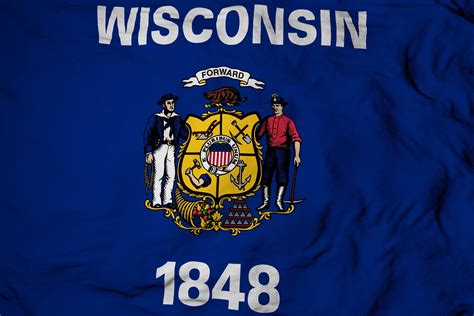 Wisconsin State Flag | Florida Flag US