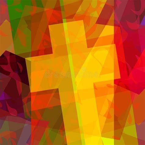 Christian Cross. Abstract art background royalty free illustration in 2021 | Art background ...