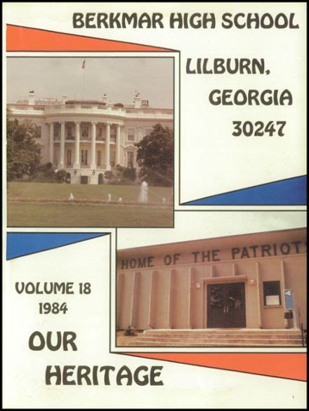 Explore 1984 Berkmar High School Yearbook, Lilburn GA - Classmates