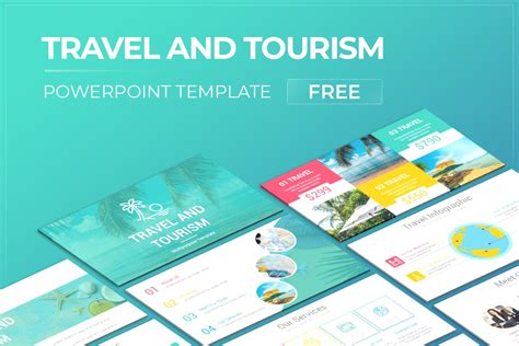 Travel and Tourism Free PowerPoint Presentation Template | Nulivo Market
