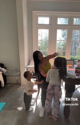 Cardi B TikTok Shows Rapper's Relatable Side