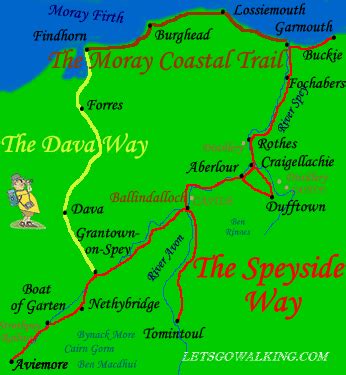 Speyside Way Scottish Walking Holiday – Lets Go Walking