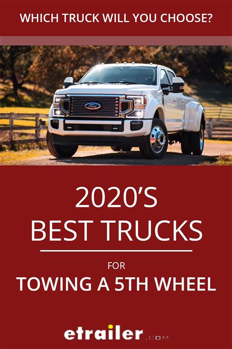 Pickup Towing Capacity Comparison Chart - TRUCKS