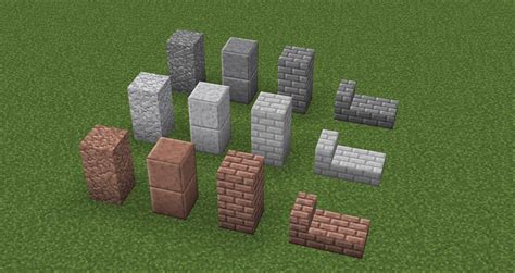 new andesite/granite/diorite bricks block to make theme useful (pics inside) : minecraftsuggestions