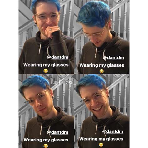 DanTDM as a nerd thanks Jemma for blessing our day | Dantdm, Markiplier hair, Youtube gamer