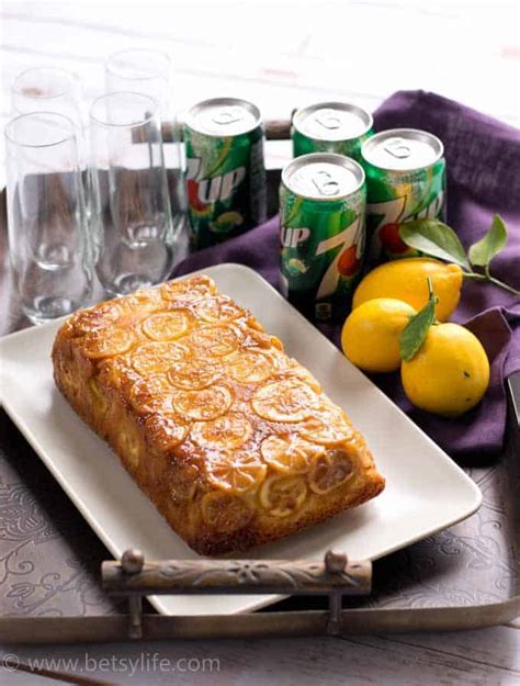 7UP Lemon Pound Cake Loaf