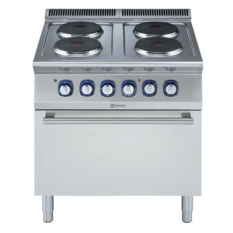 Modular Cooking Range Line 700XP 4-Hot Plates Electric Boiling Top Range on Electric Oven ...