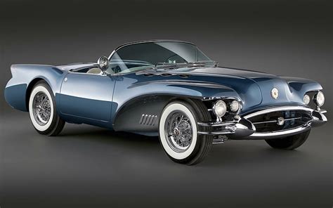 Free download | HD wallpaper: 1954 Buick Wildcat, blue classic ...