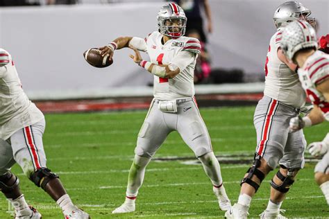 Justin Fields: Buckeyes quarterback declares for NFL draft