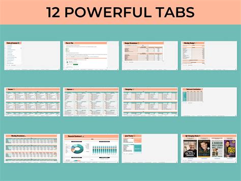 Simple 5-year Monthly Budget Template Google Sheets Expense | Etsy