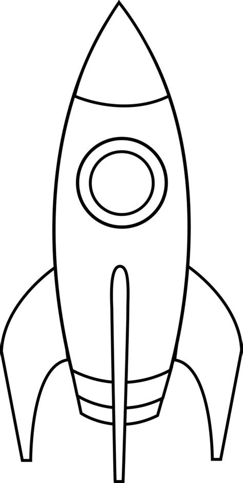 Rocket Printable Template