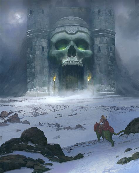 ArtStation - Return to Castle Grayskull