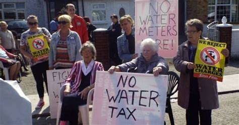 From a trickle... Water protests now springing up all over Dublin 5