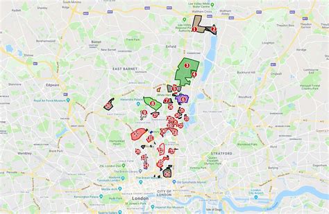 Maps reveal the territories of London's 200-plus gangs | Daily Mail Online