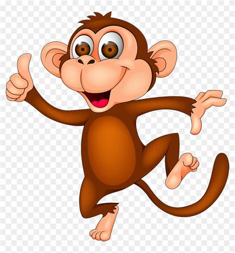 Monkey Cartoon Clip Art - Monkey Cartoon - Free Transparent PNG Clipart Images Download