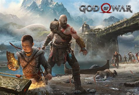 God of War Poster - PS4 Exclusive - Key Art - 2018 Game High Quality ...