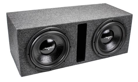 Skar Audio Dual 12" 1,000 Watt Subwoofer Package - Includes 12-Inch Dual 4 Ohm Subwoofers in ...