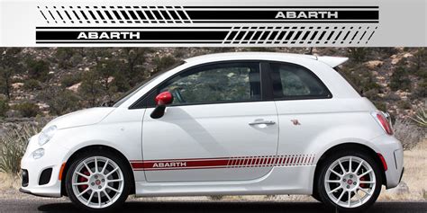 Fiat 500 Abarth Side Stripe Decals – Stripe Garage