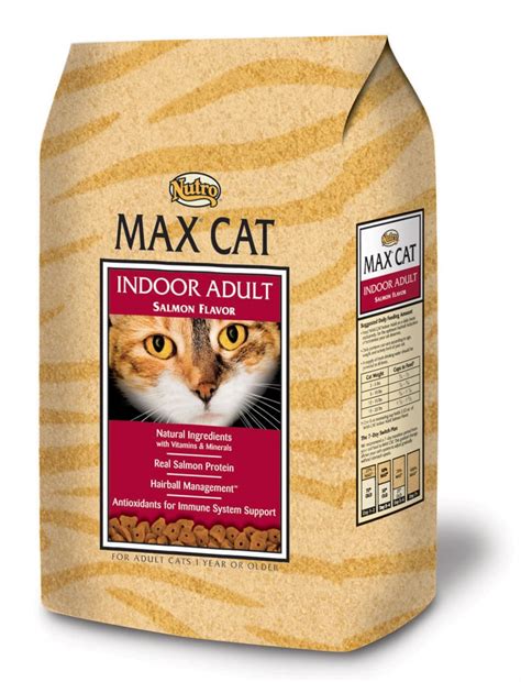 Nutro Max Indoor Adult Salmon Dry Cat Food | PetFlow