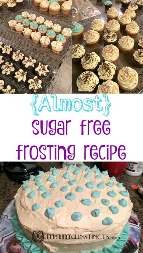 {Almost} sugar free frosting recipe – Mama Instincts®