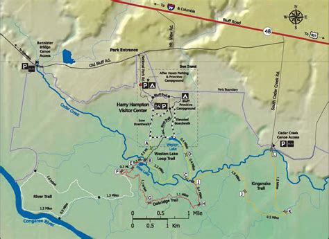 Congaree Maps | NPMaps.com - just free maps, period.