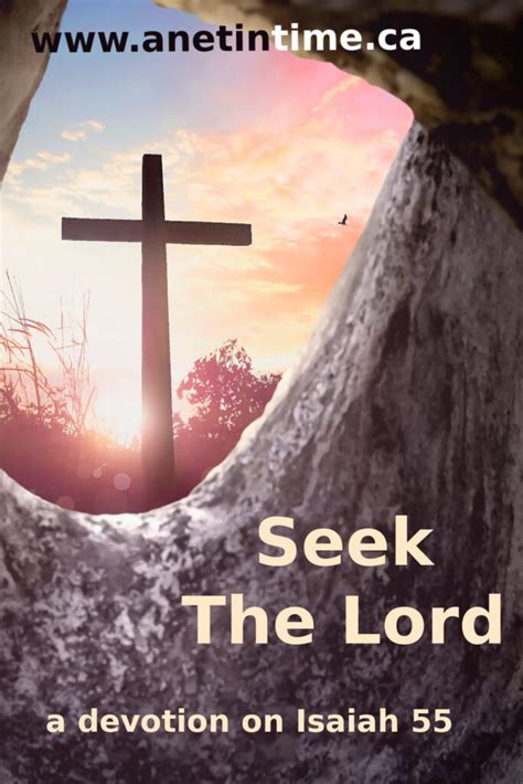 Seek the Lord - A Net in Time