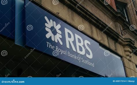 RBS (the Royal Bank of Scotland) Logo Editorial Stock Image - Image of finance, cash: 43017314